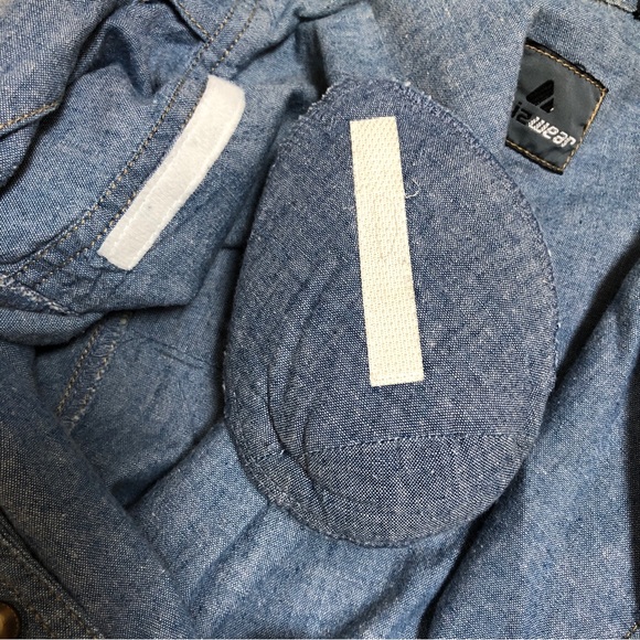 LIZ WEAR Self Tie Button Shirt - Picture 8 of 8